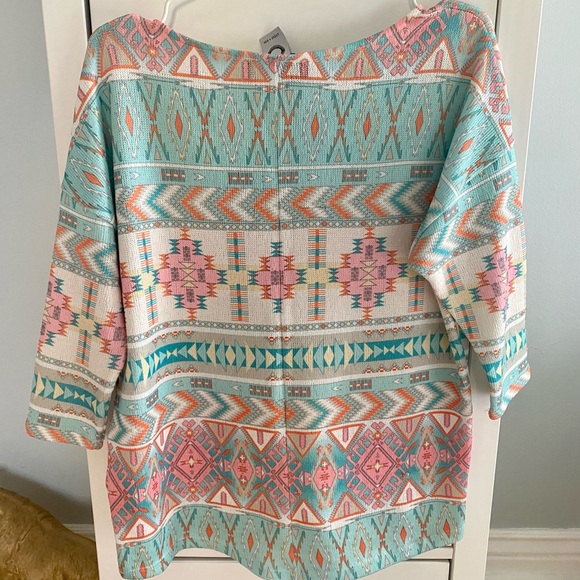 Anthropologie Women's southwest pattern sweater sz M - Picture 2 of 4